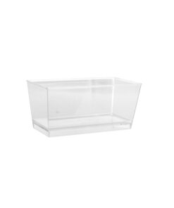 Empty Rectangle Dessert Cups With Lids Empty dessert cups rectangular or rectangle shape
