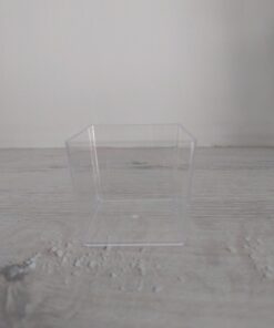Empty Dessert Cups- Square Empty dessert cups square shape